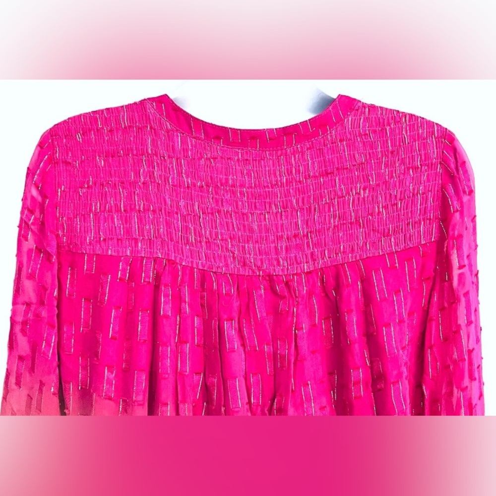 Anthropologie Smocked Maxi Dress size M in pristine condition - Picture 8 of 16